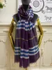 Женский длинный шарф шарф шаль 20% шелк 80% шерстяной материал тонкий и мягкий размер 260 см -60 см.