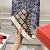 Luksusowe designerskie buty Totaloop dla kobiet V High and Low Top Canvas Sneakers na zewnątrz platforma swobodne pary butów Trenery Rozmiar 35-45