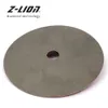 Polijstpads ZLEAP 6" Tamponi per lucidatura diamantati Disco elettorplato da 150 mm per granito Cemento Lucidatura Levigatura Strumento Aggressivo Mola