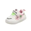 Athlétique En Plein Air Enfants Baskets Mode Garçons Filles LED Lumières Chaussures Respirant Antidérapant Semelle Souple Course À Pied Sport Casual Chaussures AA230511