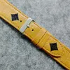 Designer horlogebandbandbanden mode polsbandje horlogeband horlogebanden leer voor 38 mm/30 mm/41 mm/42 mm/44 mm/45 mm maat