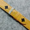 Relógio de grife bandas de faixas de faixas de moda Watch Watchband Bands Leather para 38mm/30mm/41mm/42mm/44mm/45mm tamanho