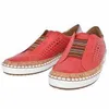 Designer espadrilles skor billiga kvinnor lägenheter ny mode vintage utskuren tränare andningsbara mesh loafers utomhus strand casual skor