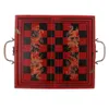Jeux d'échecs en bois pièces chinoises antiques ensemble jeu de société famille loisirs jouets 230512