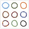 Strand Beautiful Jewelry Bracelet Natural Stone Mixed Color Semi Precious Onyx DIY Beads For Men Women Charming E4