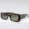 선글라스 smu08y Square 아세테이트 바이콜러 남성 개인화 된 디자인 태양 안경 2023 패션 여성 UV400 선샤다 안경