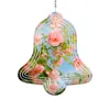 Sublimation Blanks Wind Spinners Outdoor Metal Large Size Blank Bell Shape For Christmas Decoration Hanging Ornaments Drop Delivery Dhd3T