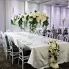 Party Decoration 10pcs) Elegant Square Shape Acrylic Wedding Centerpiece For Event Occasion Yudao1367