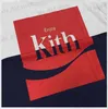 Men's T-Shirts 20SS Mens Designer Kith Color Enjoy Tee T Shirt Fashion Paris Men Women Couples Casual T Shirt Black White Stylist Shirts T230512