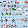 925 silver beads charms fit pandora charm Christmas Collection Charm Santa Claus Bead DIY