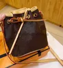 eleganteendibags NANO Noe BB Bolso de hombro Diseñadores Super Drawstring Mini Bucket Bag Monogramas marrones Bolso de mujer de alta calidad Lindo OPhidia