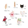 Broches Broches Chat Mignon Colorf Épingles En Émail Badge Pour Vêtements Dessin Animé Succents Plante Cactus Veste Sac Diy Drop Delivery Jewel Dhgarden Dheec