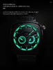 Наручительные часы Bonest Gatti Men Automatic Watch Luxury Watches Механические наручные часы квадратный скелет водонепроницаемый сапфир