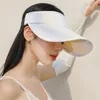 Широкие шляпы летняя пустая пляжная шляпа для Rainbow Ladies Golf Colps Clip-On Sport Sport Retro Cap Подарки у бассейна.