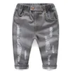 Jeans Sommer Mädchen Baby Kinder Jeans für Kinder Jungen Loch Leggings Denim Hosen Kleinkind Kinder Kleidung 1 2 3 4 5 6 7 Jahr 230512