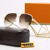 Óculos de sol designers Fulh Frame Oval Moda L3487 Óculos de sol da série masculino de luxo de luxo de verão Drivante ao ar livre UV400 Óculos de alta qualidade com caixa original