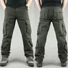 Men's Pants Men Army Pants Cargo Trousers Military 8 Pockets Overalls Cargo Pants Male Full Long Pents Worker Trousers Plus 4XL Casual Pants 230512
