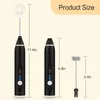 1 Piece! 3-Speed Adjustable Rechargeable Electric Milk Frother Handheld Stainless Steel Whisk Blender For Milk Tea etc. Kitchen Accessories