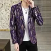 Garnitury męskie Kontrast kolor Blazer Men Mashing Social Mens Dress Kurtka Korean Business Casual Suit Office Formal X32