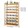 Clothing Storage & Wardrobe Bamboo Shoe Rack Shelf Cabinets Hallway For Shoes Indoor Living Room FurnitureClothing