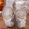 watch women Diamond watch 38 33mm moissanite watch womens quartz designer white black waterproof all