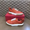 2023 Hohe Qualität Designer Gancini Männer Freizeitschuhe Luxusmarke Herren Leder Gummi Niedrig Freizeitschuh Gesticktes Muster Stil Up Sneakers Eur 38-45 X1D9 #