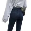 Jeans pour femmes printemps et automne taille haute élastique pantalons pour femmes Slim Fit petit pied crayon femmes