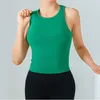 LL Kobiety do jogi jogi z poduszką klatki piersiowej Ruintback Fitness Eb płynny nić sportowy Preferowany czołg dla kobiet