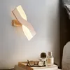 Wandlampen Nordic Einfache LED Lampe Moderne Schlafzimmer Nachttisch Einstellbare Drehbare Lichter Wohnzimmer Veranda Dekor Beleuchtung