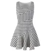 430 L 2023 Runway jurk Spring Summer Dress Brand Same Style Empire Crew Neck Mouwloze damesjurk Mode YL