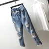 Jeans Zomer Ripped Boyfriend Jeans Voor Vrouwen Mode Losse Vintage Hoge Taille Jeans Plus Size Jeans 4XL Pantalones Mujer Vaqueros