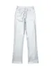 Pantalon Femme Capris Mode Femme Pantalon En Cuir Artificiel Européen Printemps Loisirs Rue Taille Haute Pantalon En PU Argent Pantalon Droit Femme 230511