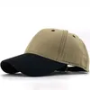 Snapbacks Men Baseball Caps Summer Unisex Colorblock Plain Curved Sun Visor Cap Hap Hat Women Caps ajustáveis ​​P230512