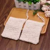 4Style Exfoliating Mesh Bags Pouch for Shower Body Massage Scrubber Natural Organic Ramie Soap Bag Sisal Saver Loofah fuktgivande