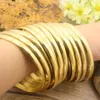 Bedelarmbanden mode roestvrijstalen sieraden vergulde gouden kleur 71 mm en 59 mm armbanden hanger voor meisje en vrouwen bfadarbi 230511