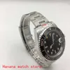 Montres-bracelets 40mm Casual Mode Automatique Montre Homme 24 Diamant NH35A Mouvement Saphir Noir Cadran Lumineux DateWristwatches