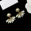 marque de mode Lustre Boucle D'oreille de luxe Dangle Oreille Goujons Or Hoop Boucles D'oreilles Designer Pour Femme Boucle D'oreille De Noce Bijoux Ornements G2