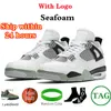 2023 Mens jumpman 4 баскетбольная обувь Womens 4s Designer Sneakers Pine Green Thunder Seafoam Craft Photon Dust Bred White Oreo University Blue мужчины женщины кроссовки