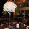 Party Decoration 10pcs) Elegant Square Shape Acrylic Wedding Centerpiece For Event Occasion Yudao1367