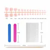 False Nails 120pcs Fake French ToeNails With Glue Type Removable Square Short Paragraph Nude Color Fashion Manicure Press On 230512