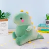 Kawaii Giant Dinosaur Plush Toys Big Hold Pillow Cute Gevulde dier schapen zachte slaapkussen Valentijnsdag cadeau voor kinderen meisjes