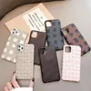 Fashion Card Slot phone cases for iPhone 14 14pro 14plus 13 13PRO 12 12PRO 11 PRO X XS MAX XR 8 7 6 Plus Bag Style Printing Skin Back Case Cover for iPhoneX 7plus 8plus