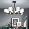 Żyrandole 2023 Luksusowy salon żyrandol nowoczesny inteligentny sypialnia do sypialni jadalnia lampa sufitowa zwięzłe lampy dekoracyjne