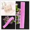 Baking Moulds Manufacturers Selling Cake Decorating Tool Bags Long Chain Strap Silicone Mold G168 Colour Random