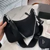 高品質のデザイナーバッグレディースショルダーバッグハンドバッグLuxurysTotes Crossbody Bag Re Nylon Hobo Messenger Clutch Cross Body Tote Bag Purse Handbag