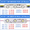 StoreFront Window LED Light Waterproof SMD5050 RGB 3 LED -modullampor DC12V inomhus utomhusdekorationsljus modul bokstavsdesign (RGB injektion) Crestech888