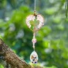 Pendant Necklaces Chakra Natural Stone Tree Of Life Car Hanging Quartz Gravel Orgone Amulet Pendulum Catcher Home Decor Room Ornament