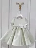 Vestidos de menina fofos miçangas de renda para bebê grande princesa clara infantil de 1º aniversário de festa de festa bronzeado bronzeado baptismo tutu fantasia