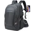 Backpack Multifuncional Charging de USB de grande capacidade para as sacolas de viagens à prova d'água com trava de combinação anti-roubo