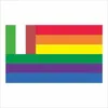 90x150 cm Homosexuel Philadelphie Philly LGBT Gay Pride Drapeau Arc-En-Ciel Personnalisé Décor À La Maison Gay-Friendly LGBT Drapeau Bannières